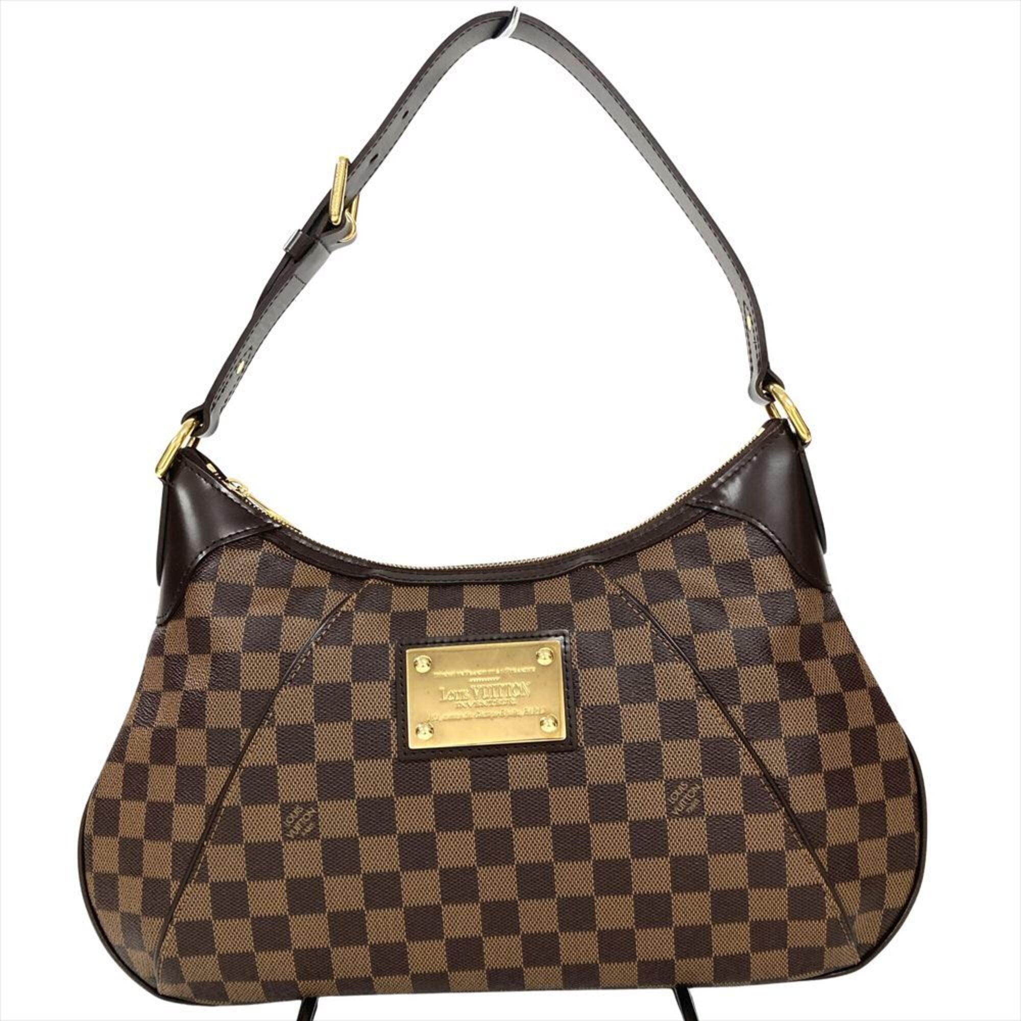 Louis Vuitton Brown Damier Canvas Ebene Shoulder Bag (Pre-Owned)
