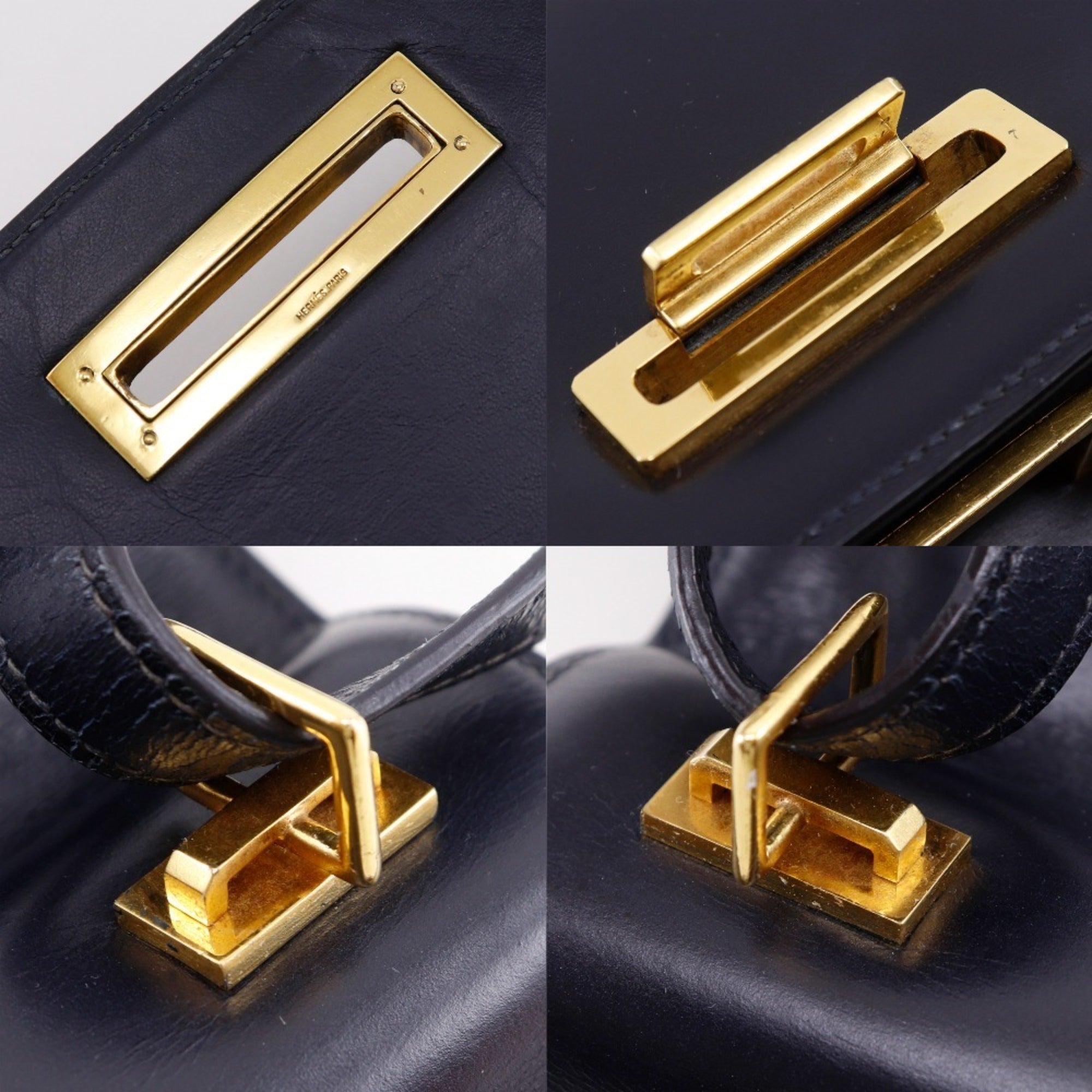 Hermes Leather Shoulder Bag (Pre-Owned)