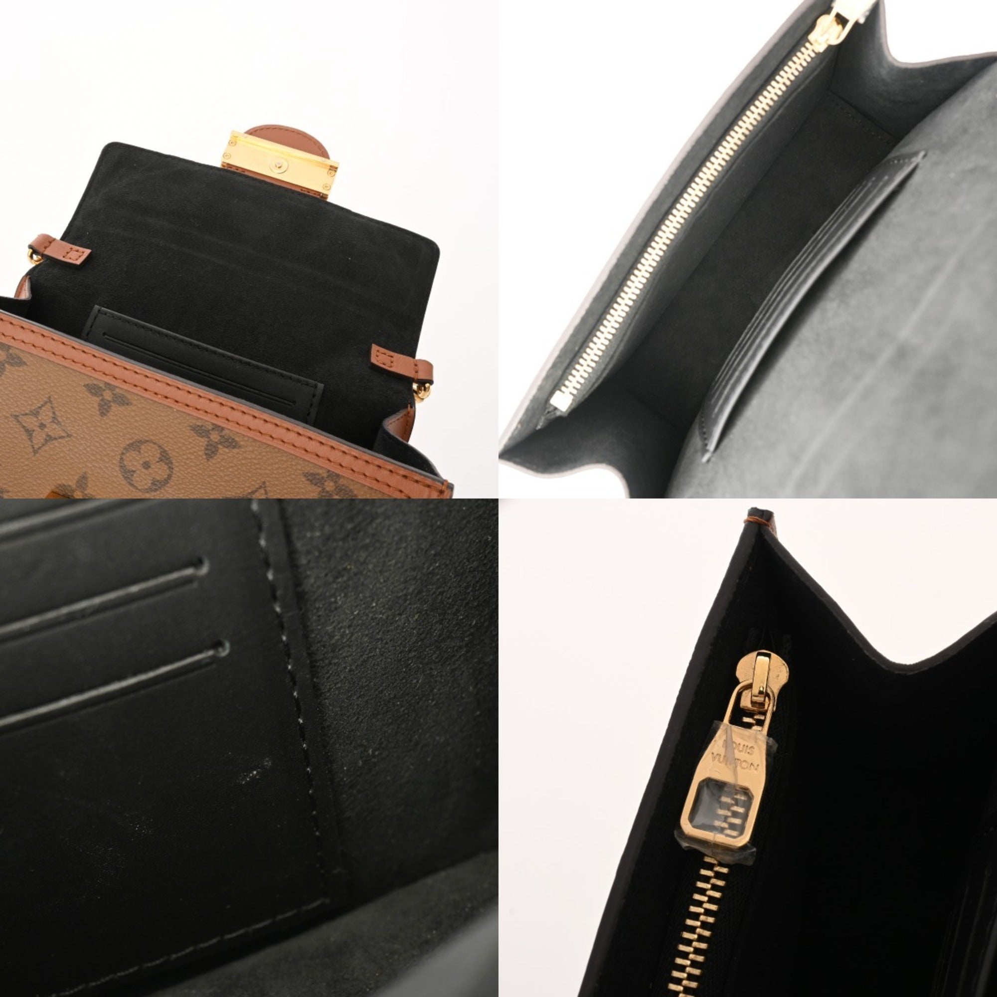Louis Vuitton Brown Monogram Shoulder Bag (Pre-Owned)