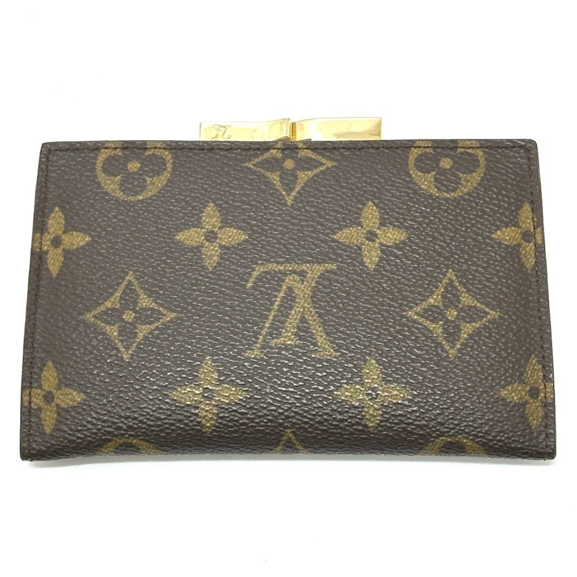 Louis Vuitton Brown Monogram Monogram Wallet (Bi-Fold) (Pre-Owned)