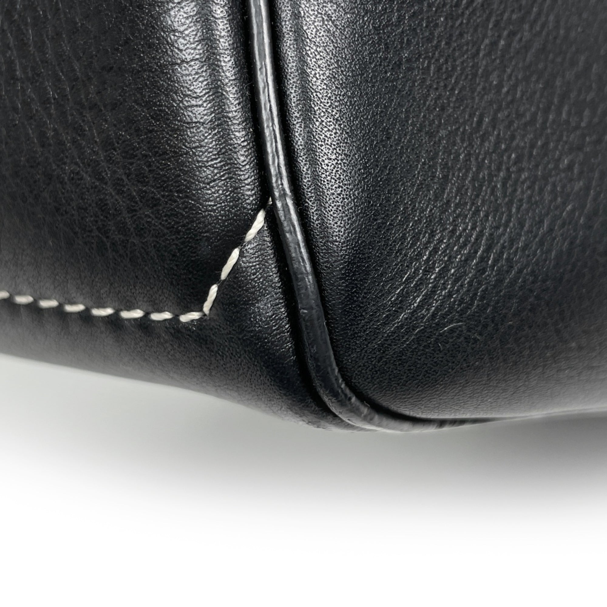 Celine Boogie Black Leather Handbag (Pre-Owned)