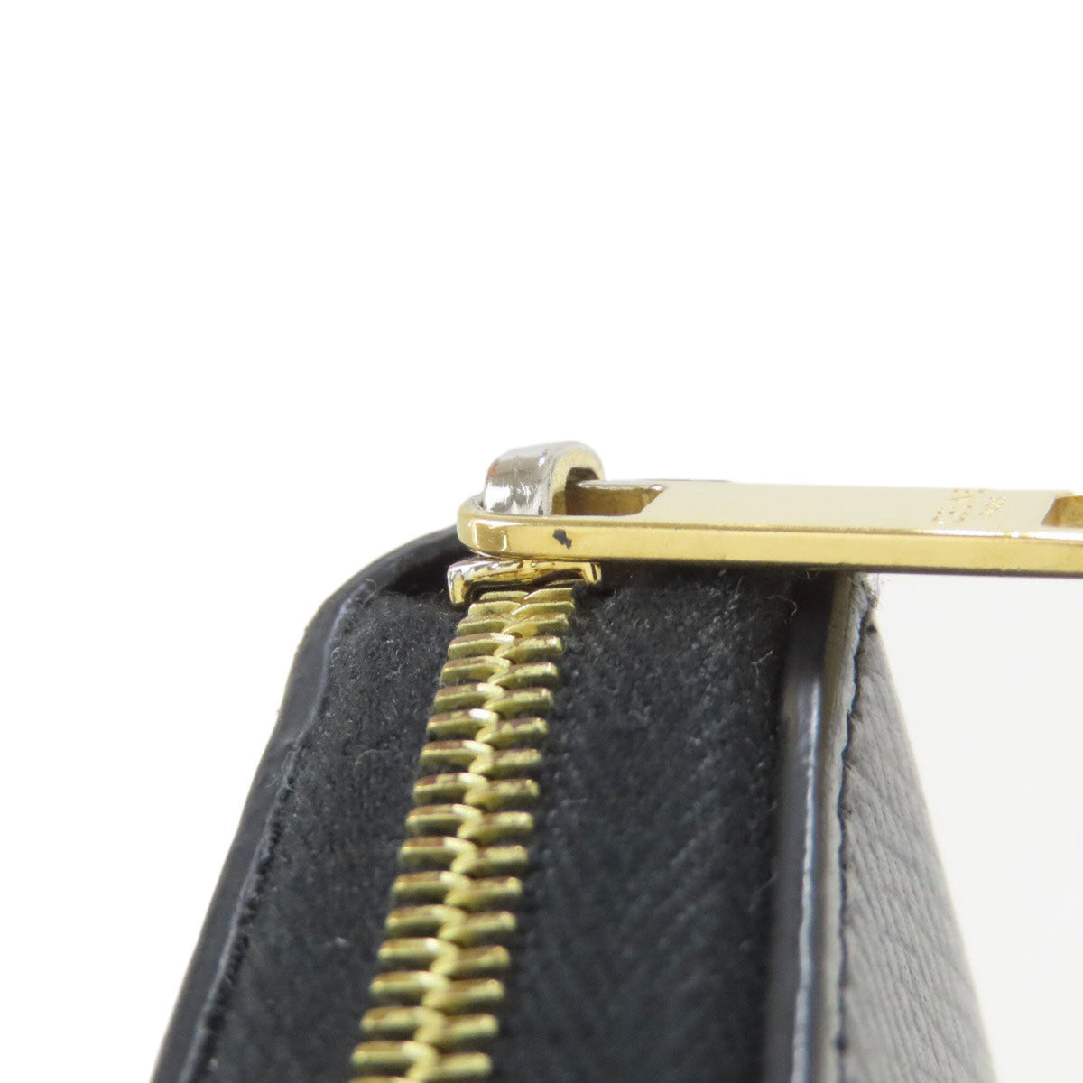Celine Black Leather Long Wallet (Bi-Fold) (Pre-Owned)