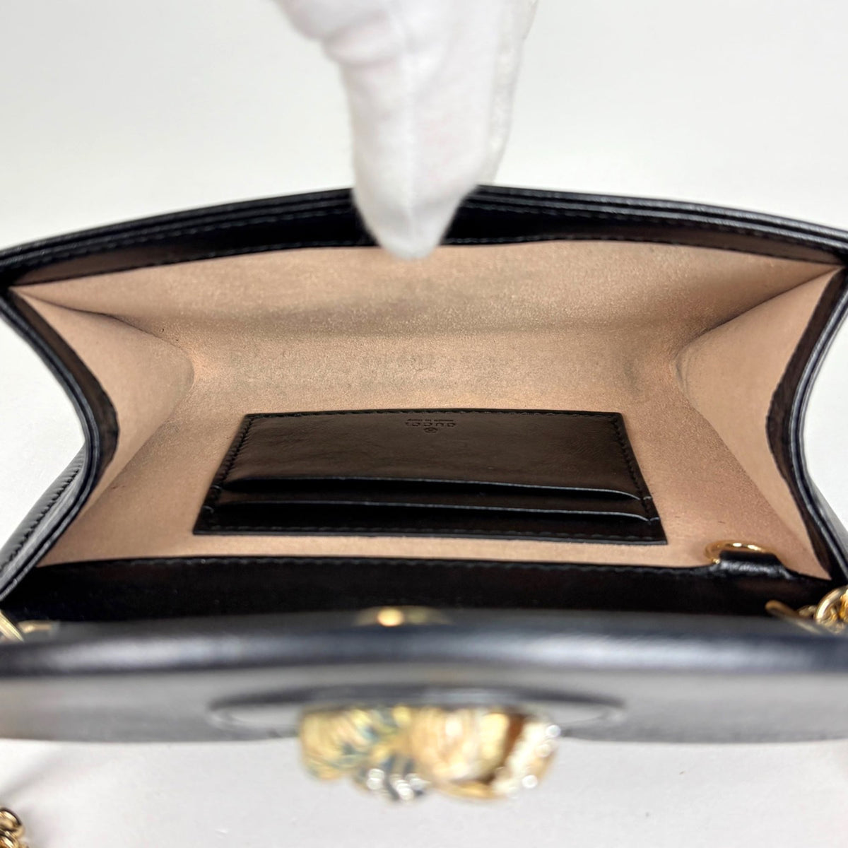 Gucci Black Leather Shoulder Bag (Pre-Owned)