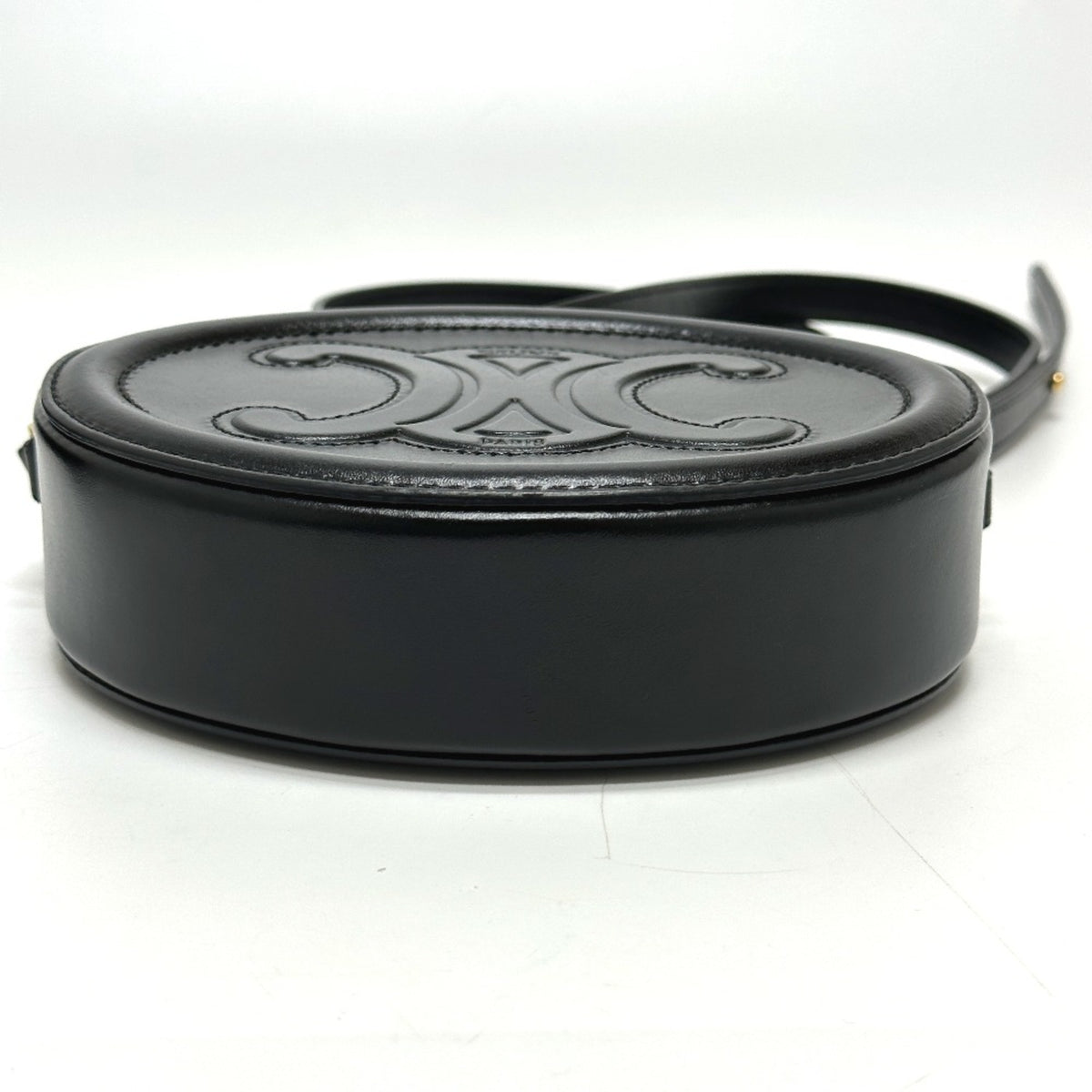 Celine Black Leather Shoulder Bag (Pre-Owned)