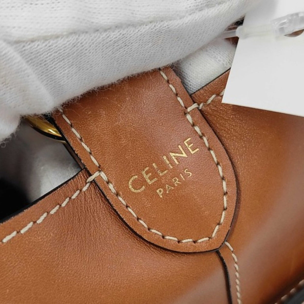 Celine Brown Leather Handbag (Pre-Owned)