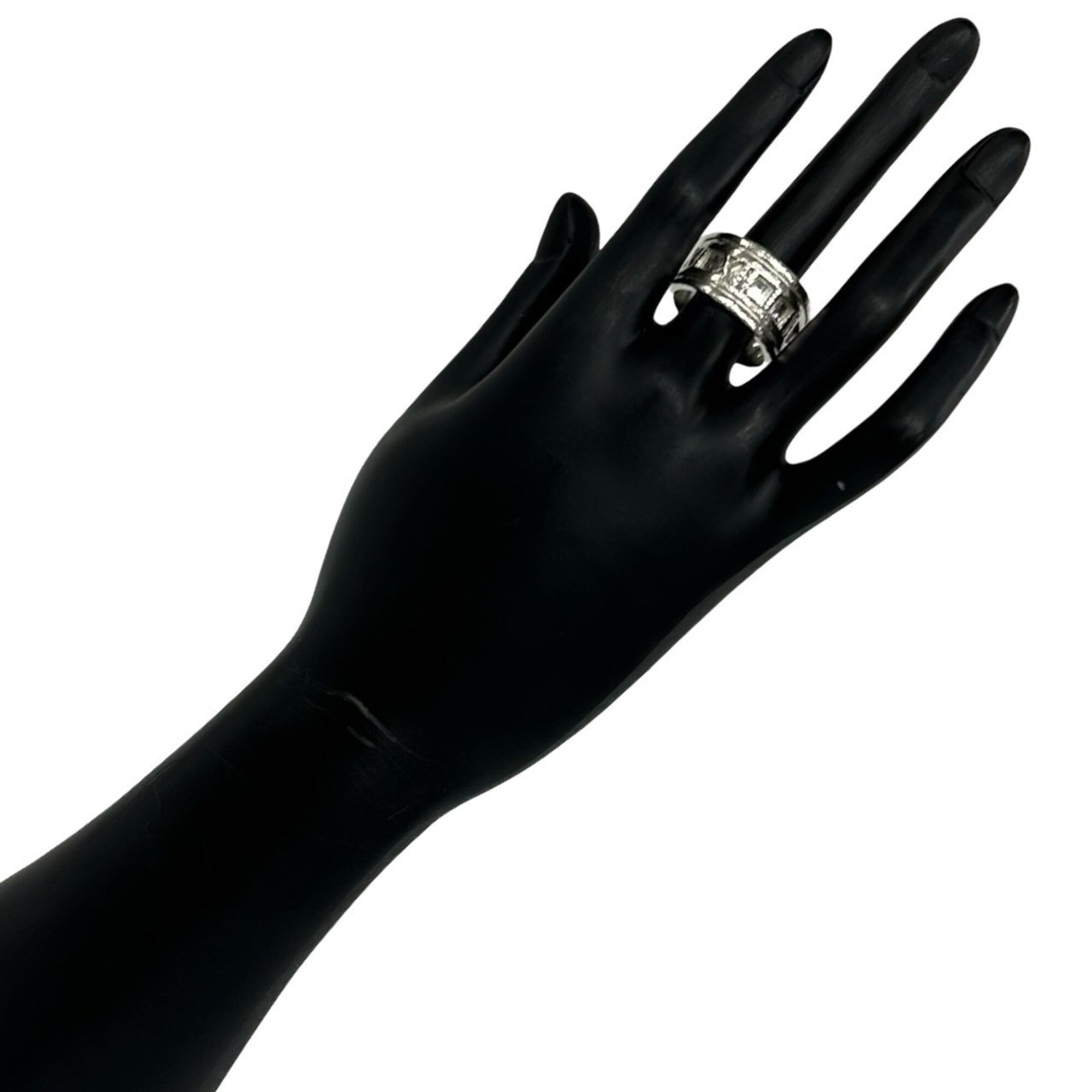 Tiffany Silver Silver 925 Band Ring (Pre-Owned)