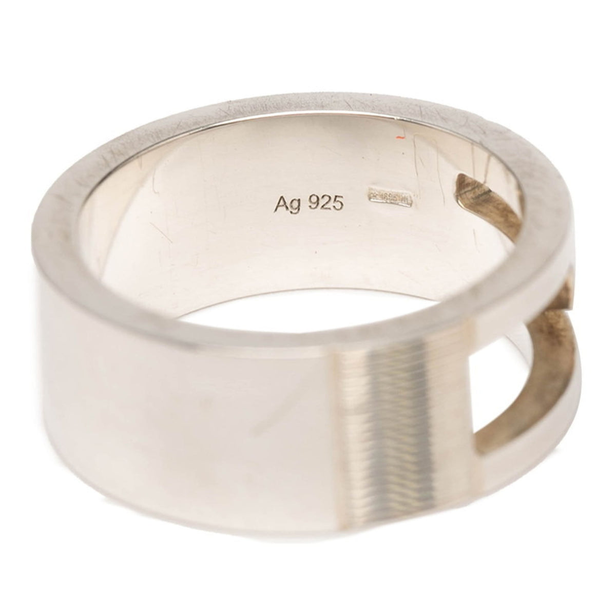 Gucci Silver 925 Band Ring (Pre-Owned)
