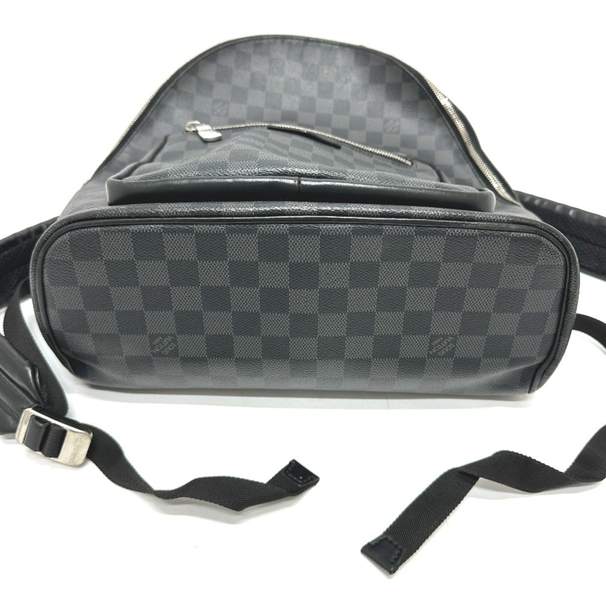 Louis Vuitton Black Damier Graphite Backpack (Pre-Owned)