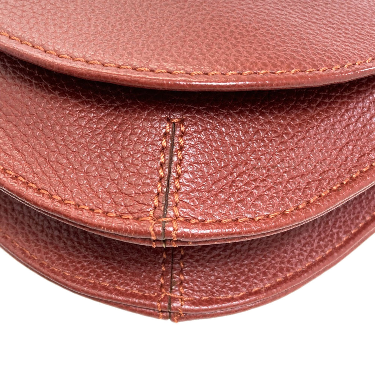 Longchamp Brown Leather Shoulder Bag (Pre-Owned)