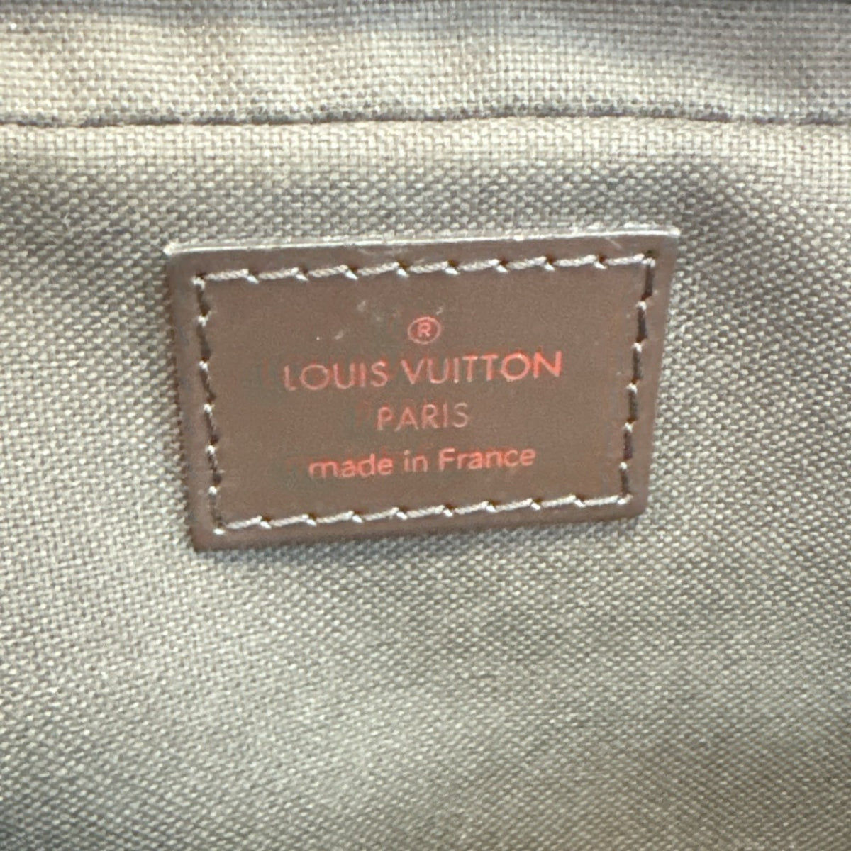 Louis Vuitton Brown Leather Clutch Bag Pouch (Pre-Owned)