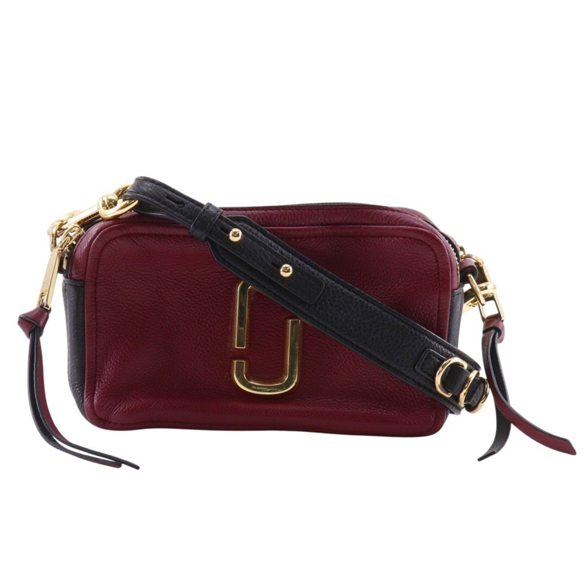 Marc By Marc Jacobs Red Color Leather Shoulder Bag (Pre-Owned)