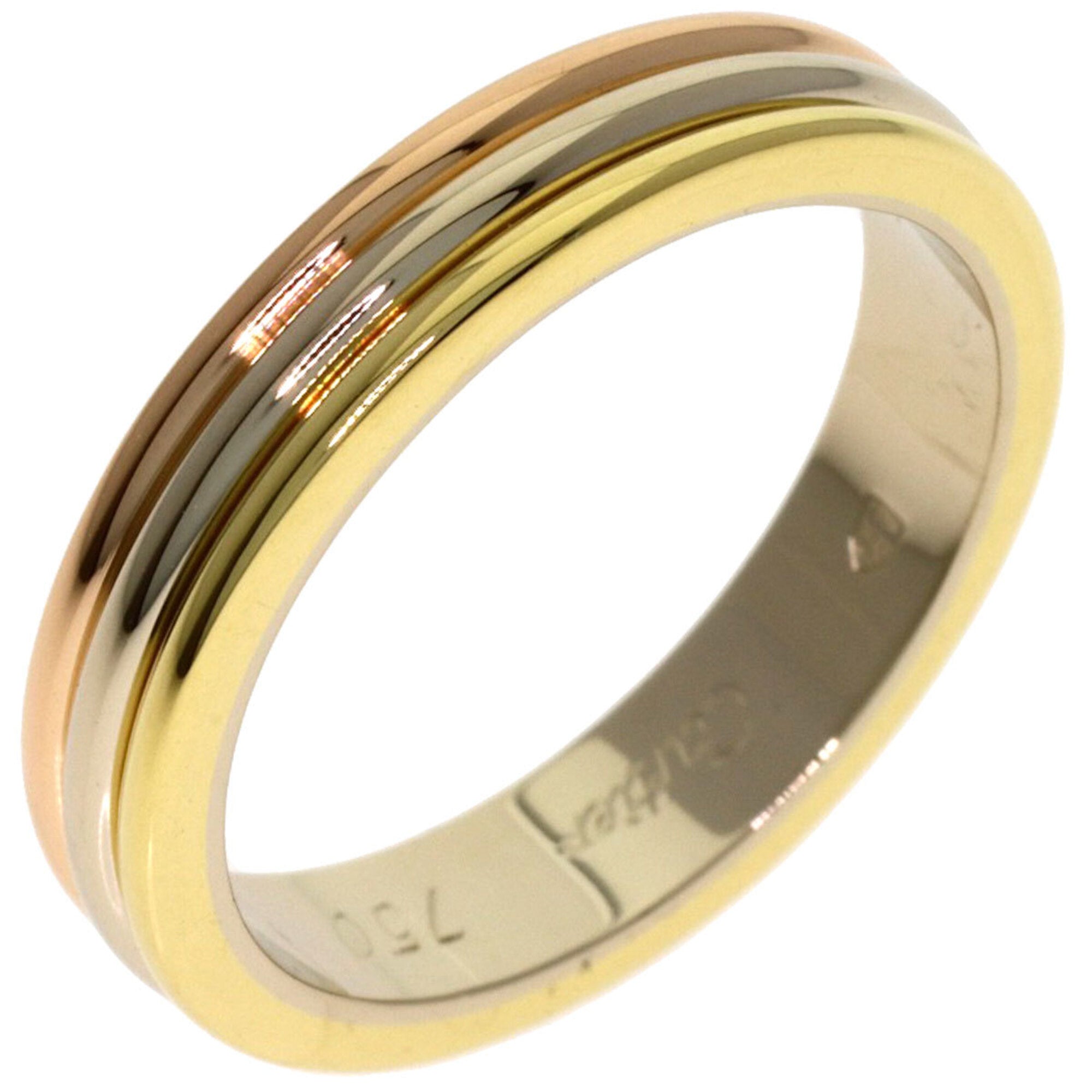 Cartier Yellow Gold (18K) Pink Gold (18K) White Gold (18K) Band Ring (Pre-Owned)