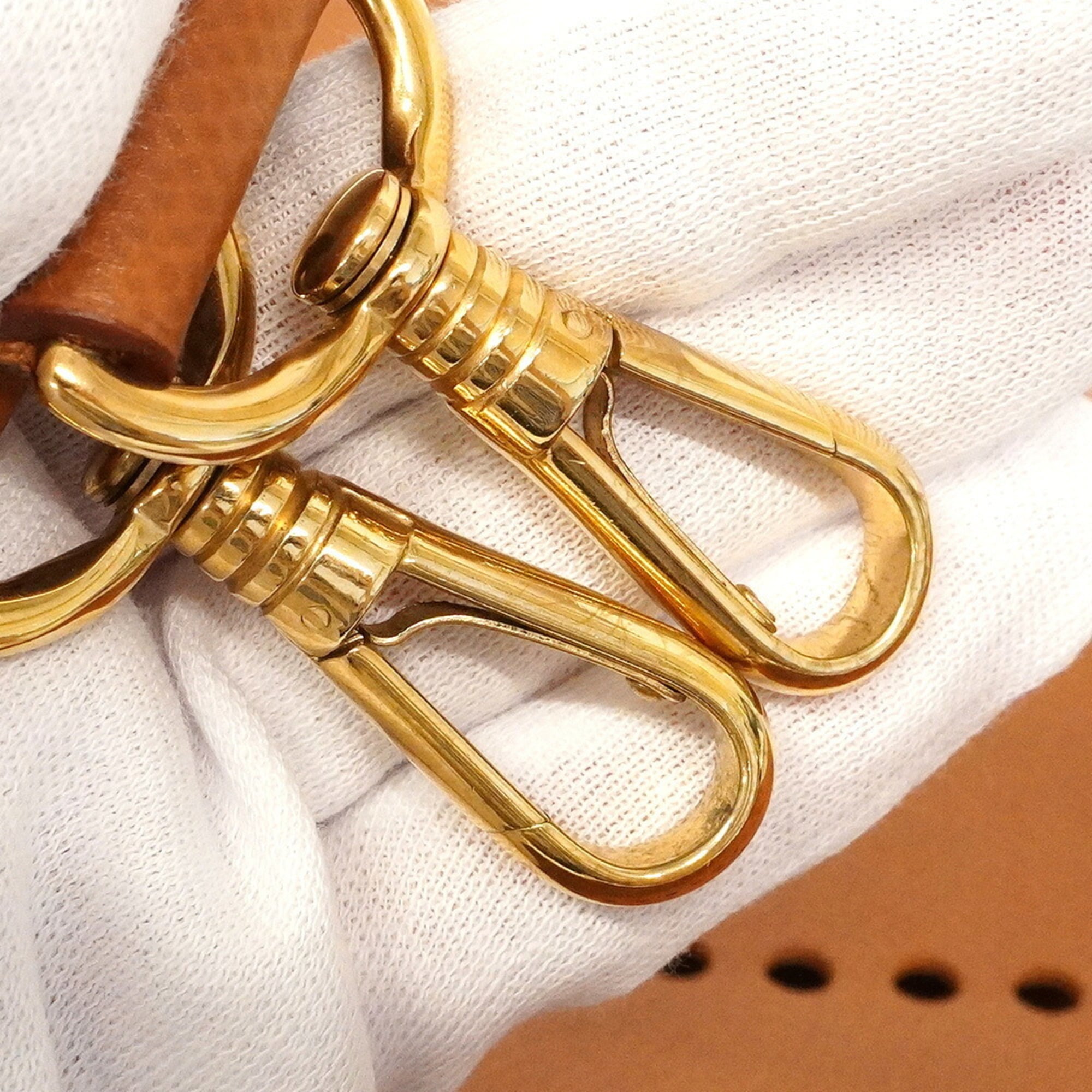 Hermes Gold Courchevel Leather Shoulder Bag (Pre-Owned)
