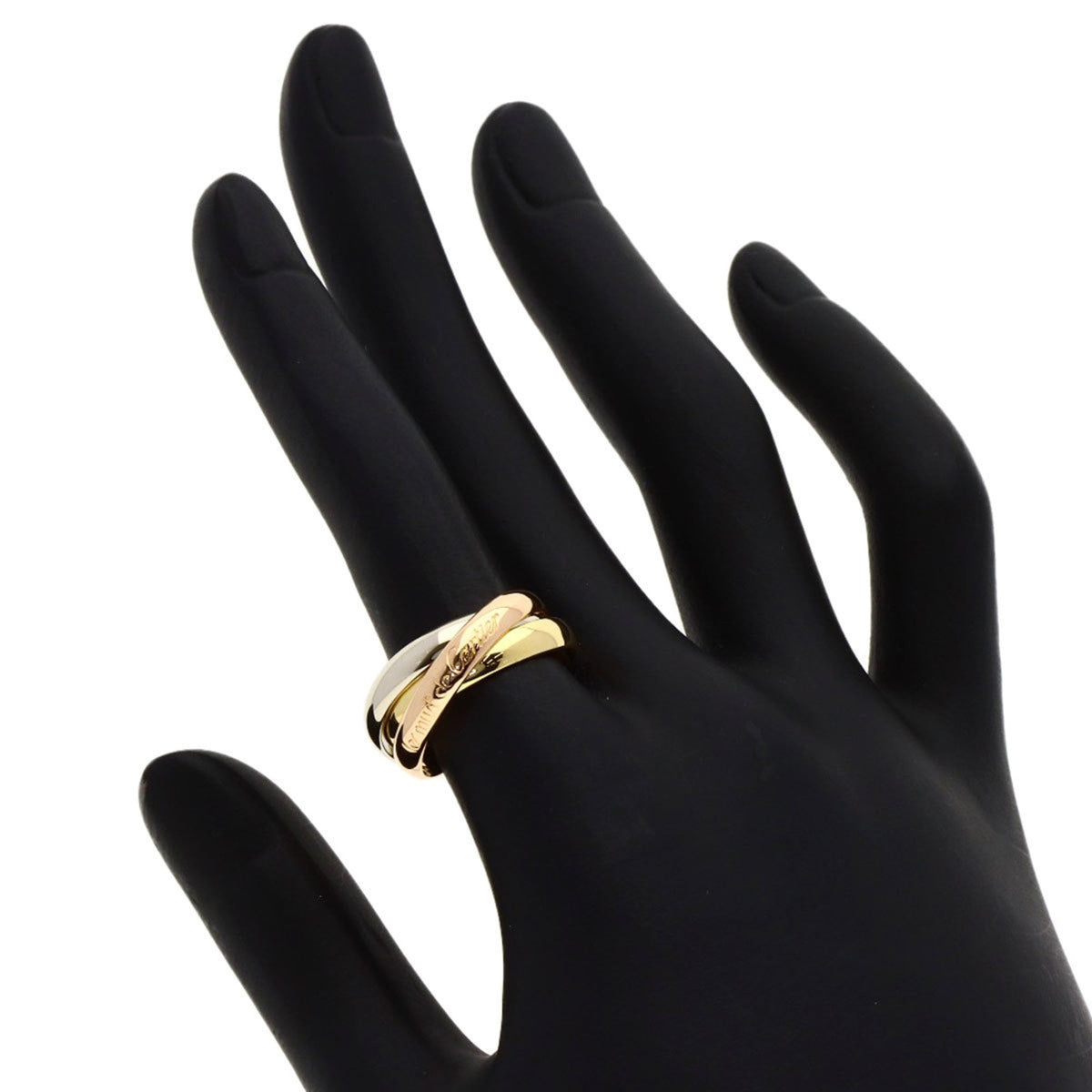 Cartier Yellow Gold (18K) Pink Gold (18K) White Gold (18K) Band Ring (Pre-Owned)
