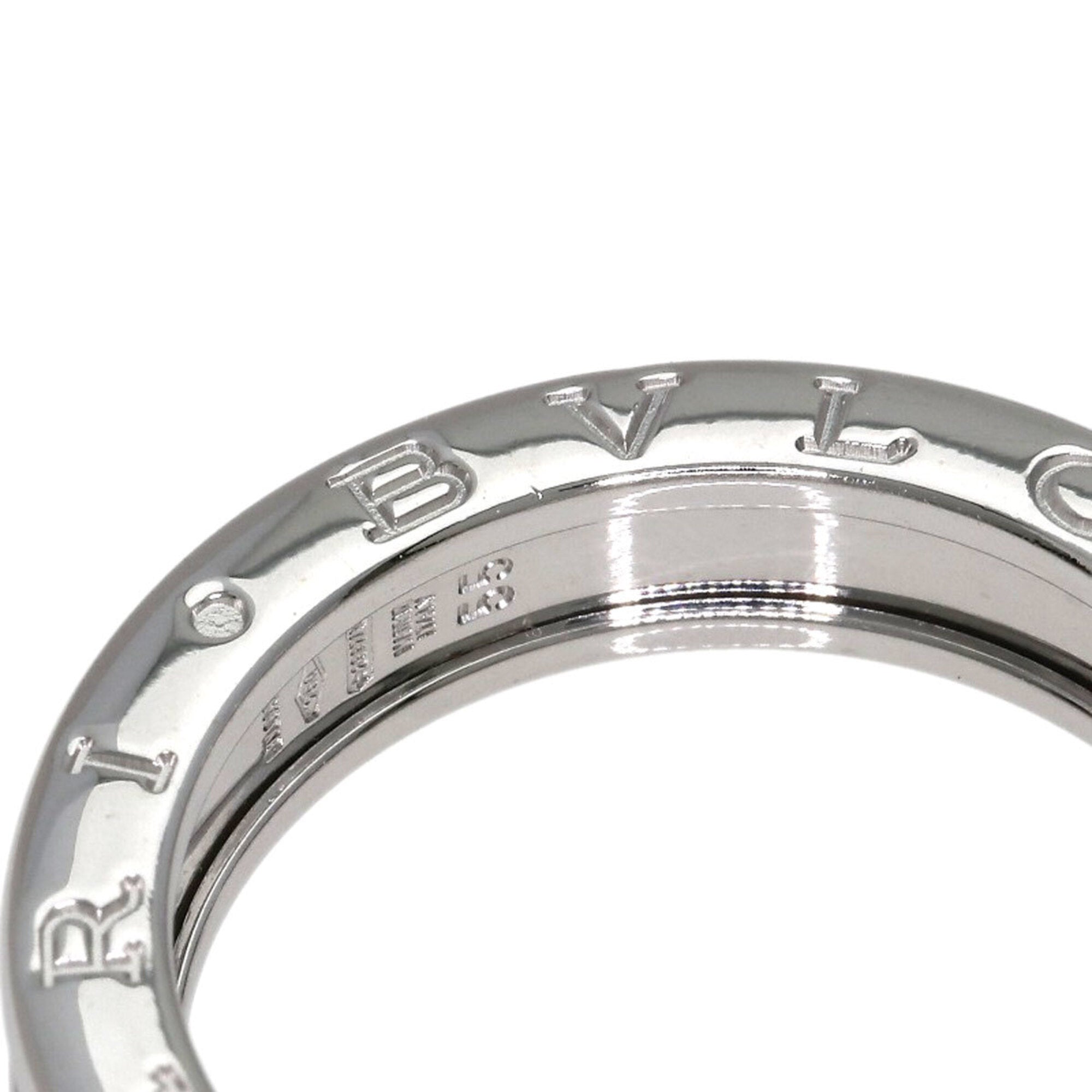 Bvlgari White Gold (18K) Band Ring (Pre-Owned)