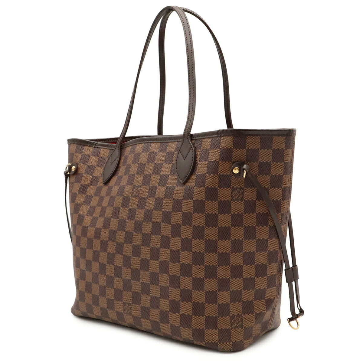 Louis Vuitton Brown Pvc Coated Canvas Damier Canvas Shoulder Bag Tote Bag (Pre-Owned)