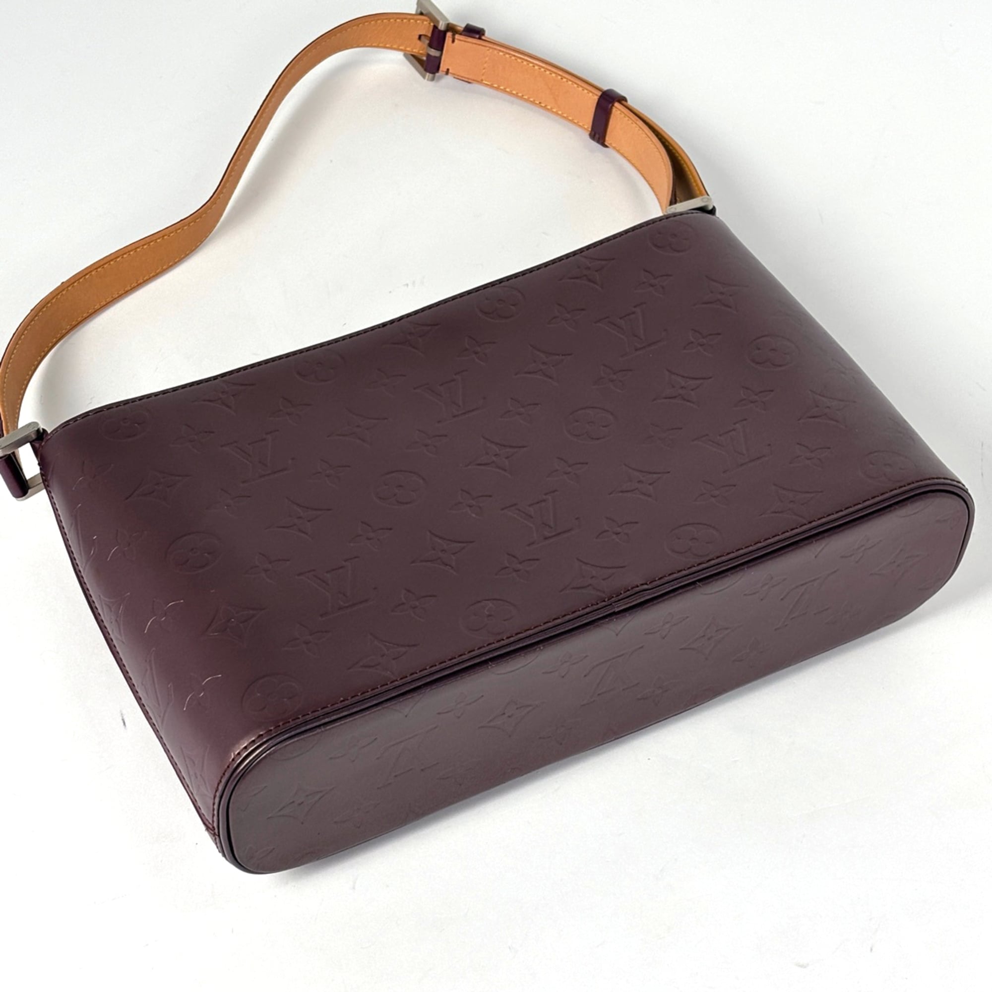 Louis Vuitton Monogram Violet Monogram Mat Shoulder Bag (Pre-Owned)