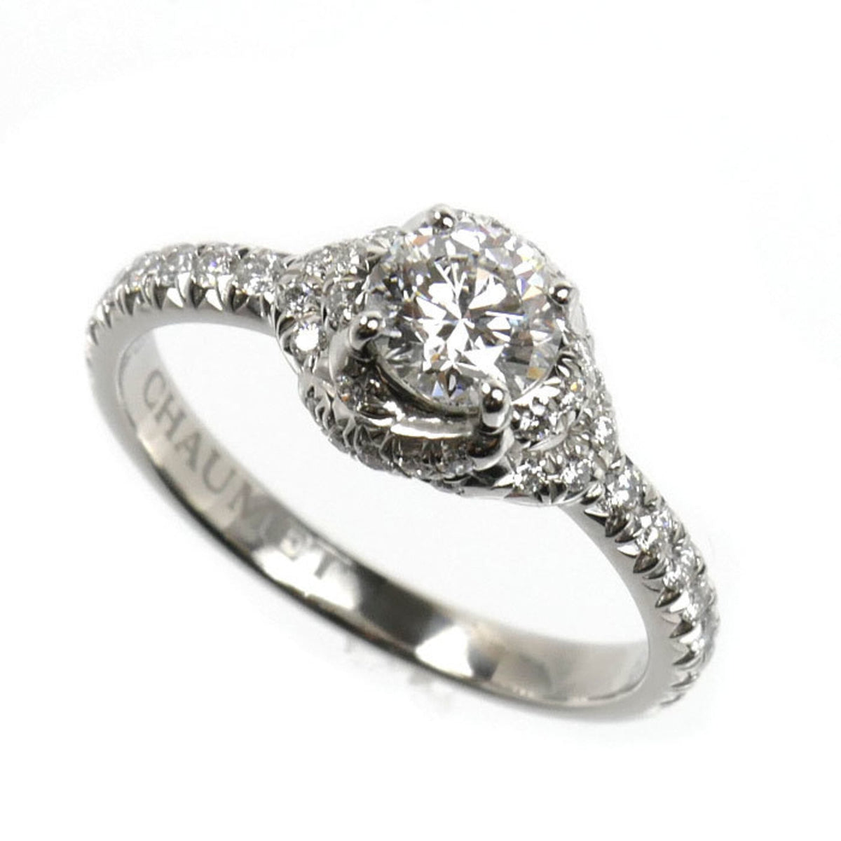 Chaumet Platinum 950 Band Ring (Pre-Owned)