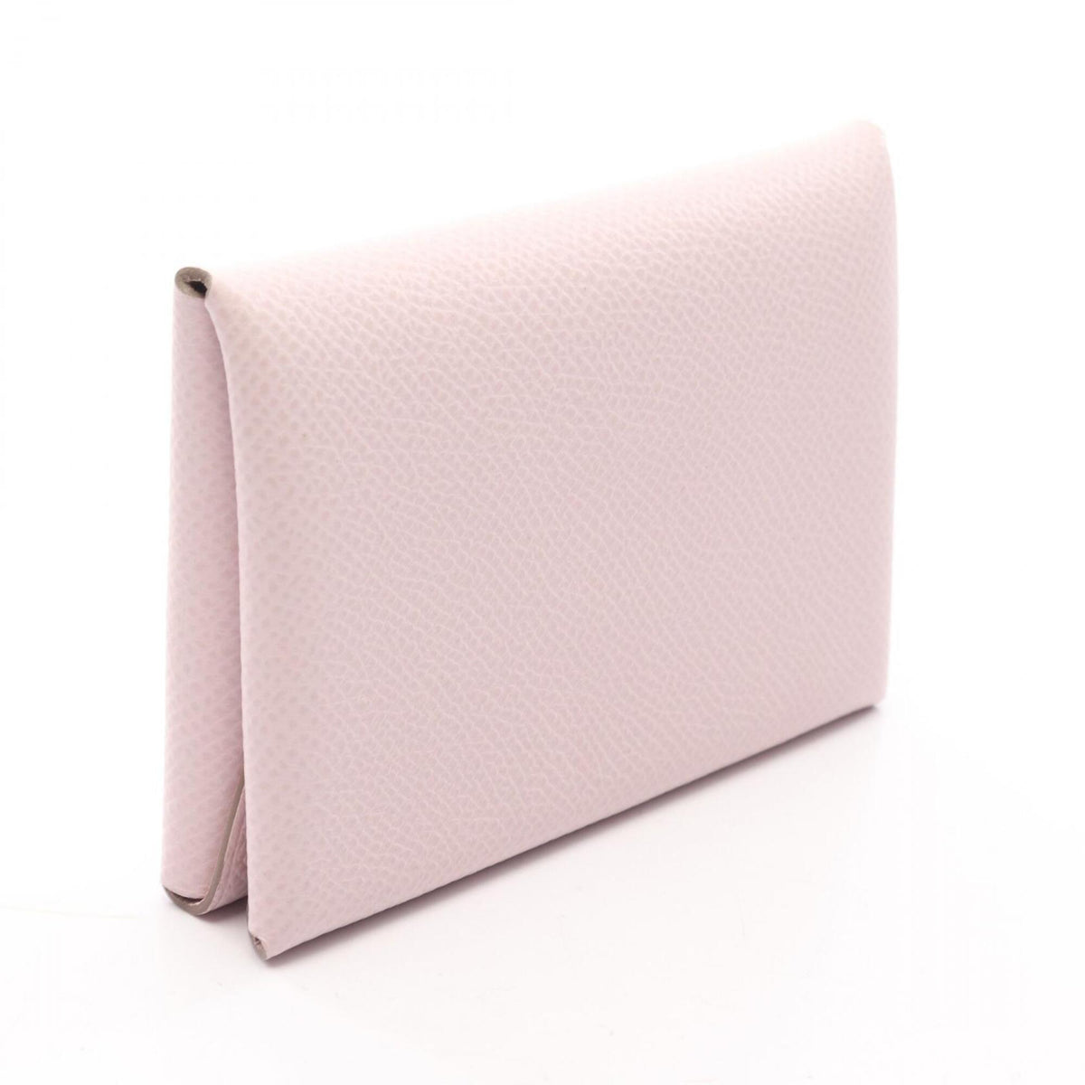 Hermes Pink Epsom Leather Coin Purse/Coin Case (Pre-Owned)