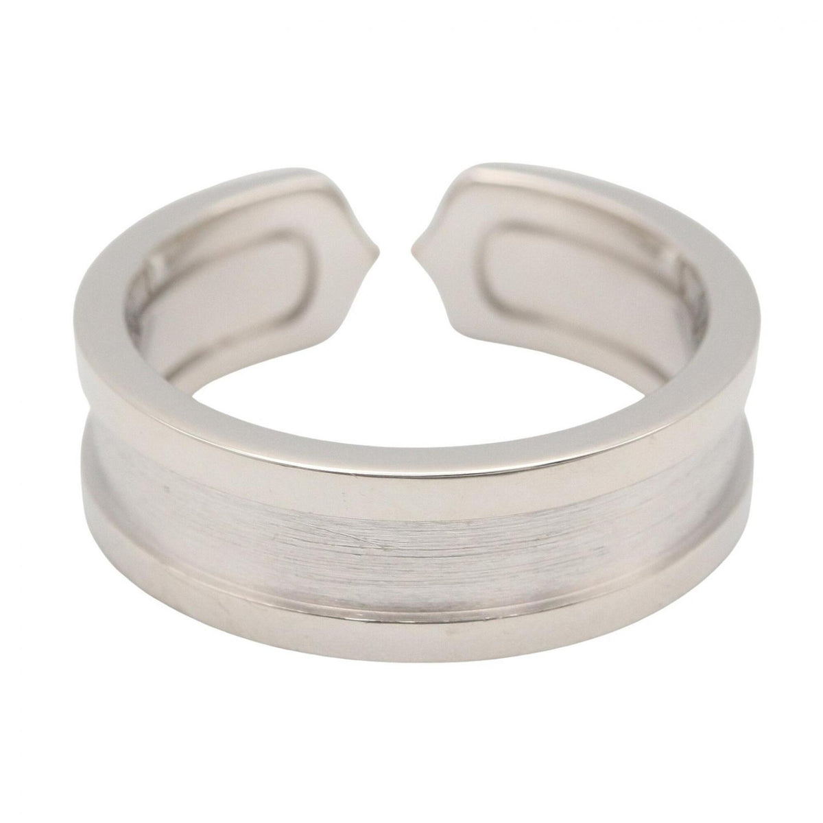 Cartier Silver White Gold (18K) Band Ring (Pre-Owned)