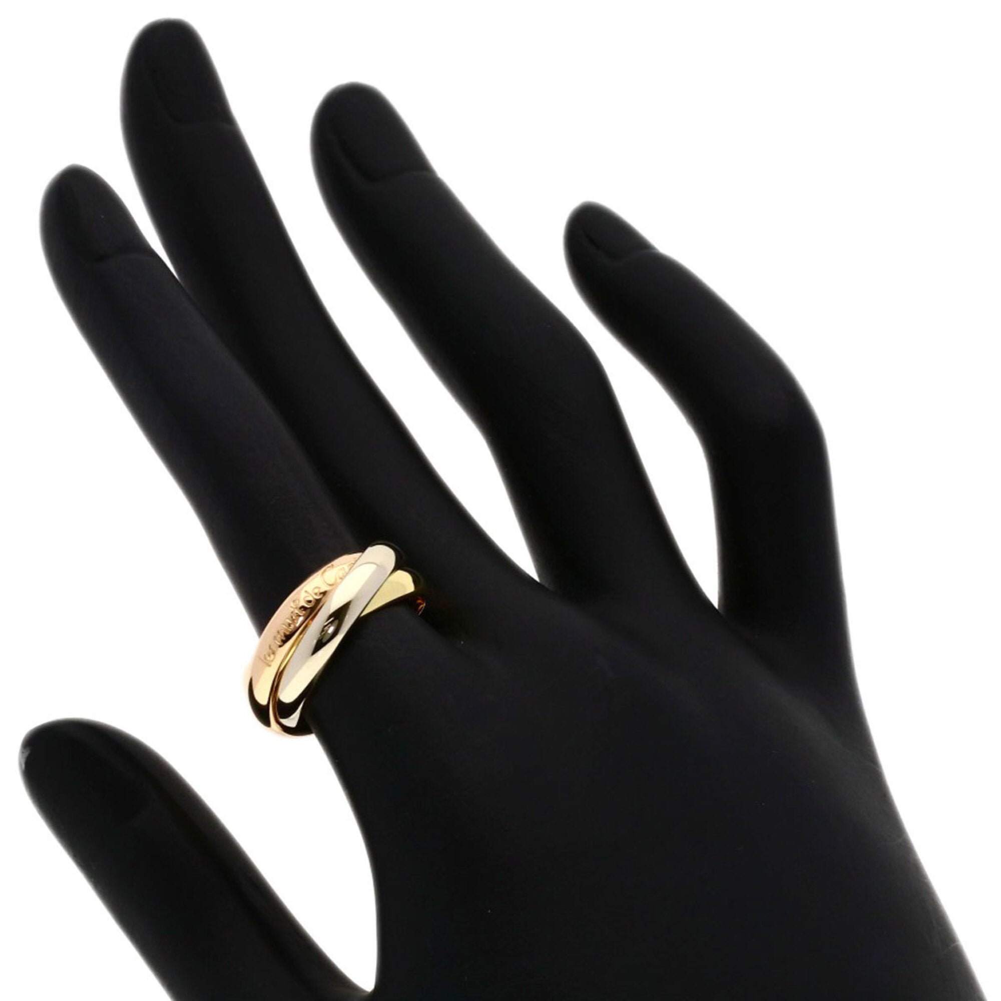 Cartier Yellow Gold (18K) Pink Gold (18K) White Gold (18K) Band Ring (Pre-Owned)