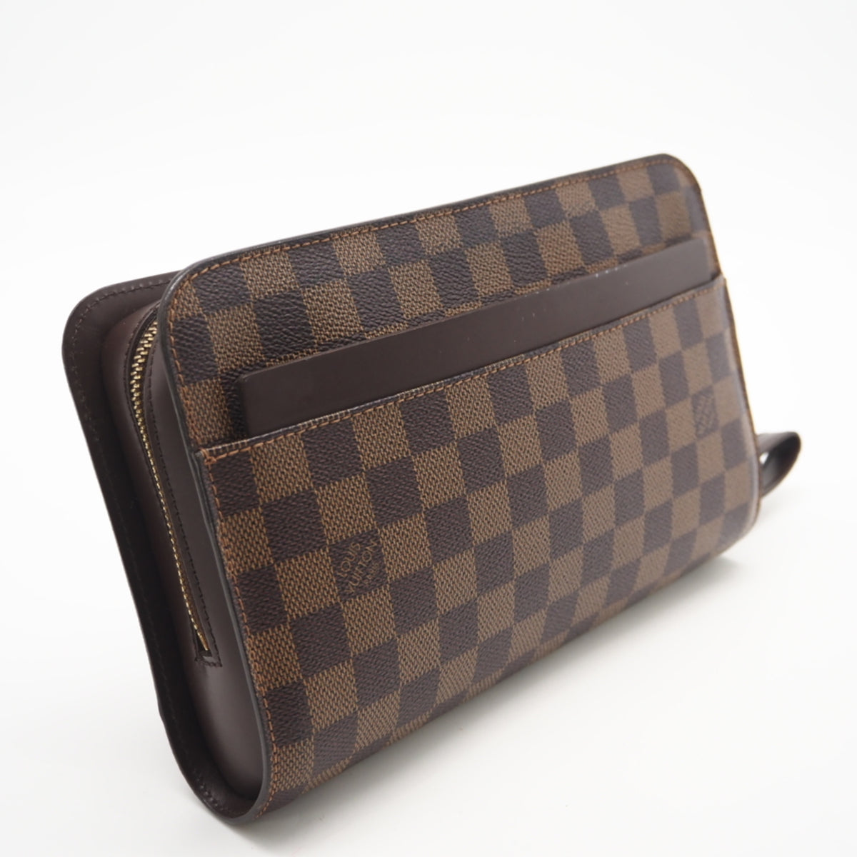Louis Vuitton Brown Monogram Monogram Clutch Bag (Pre-Owned)