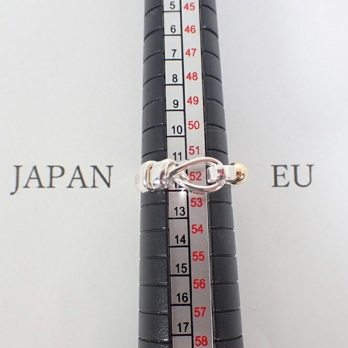 Tiffany Yellow Gold (18K) Sterling Silver 925 Band Ring (Pre-Owned)