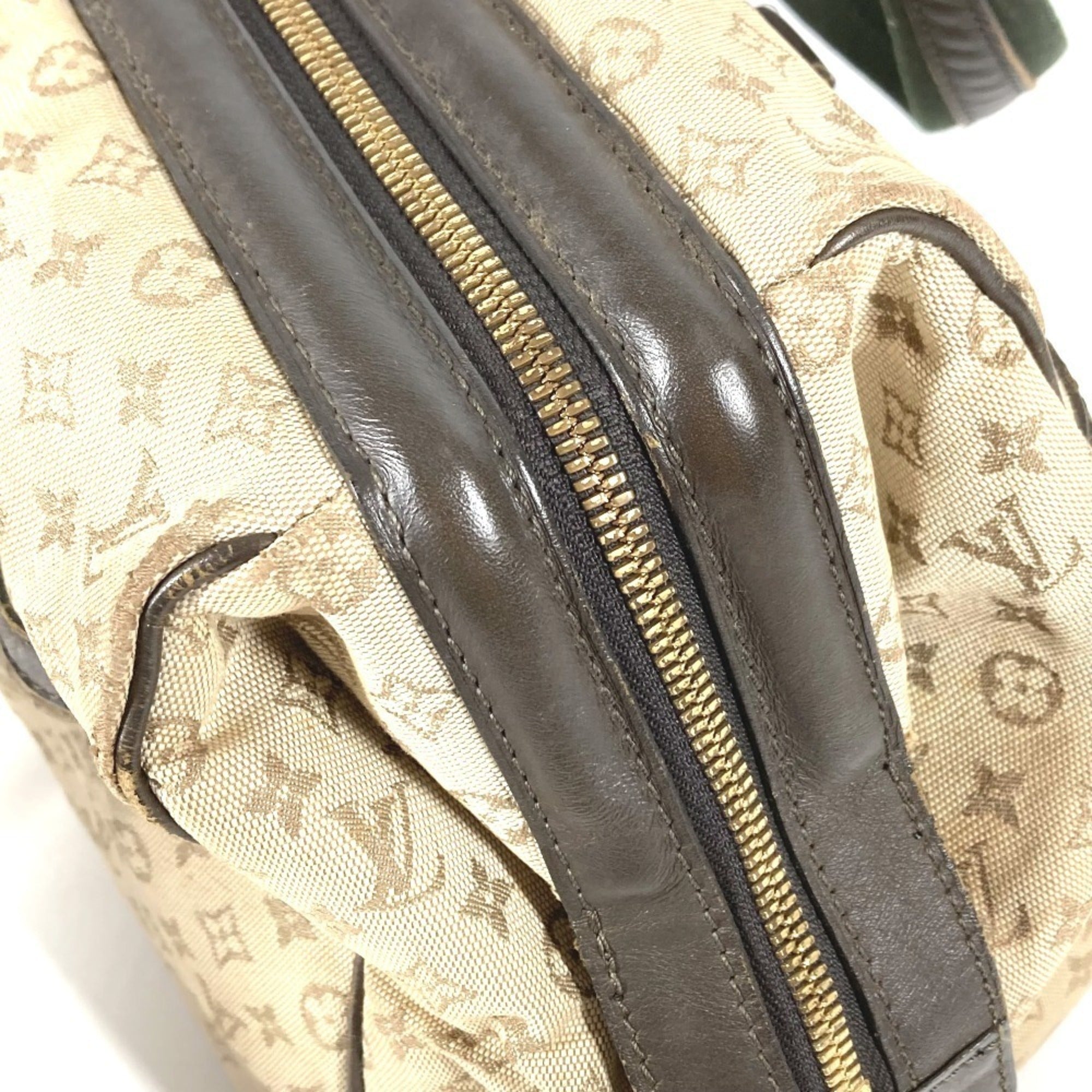 Louis Vuitton Monogram Mini Khaki Monogram Mini Boston Bag Handbag Shoulder Bag (Pre-Owned)