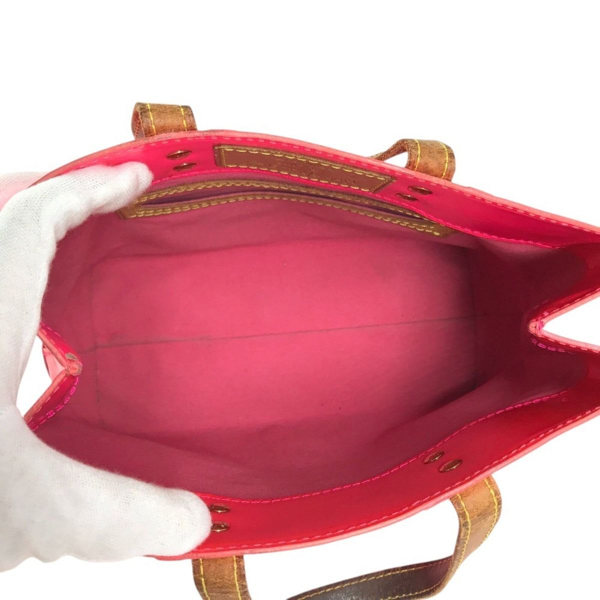 Louis Vuitton Pink Monogram Vernis Handbag (Pre-Owned)
