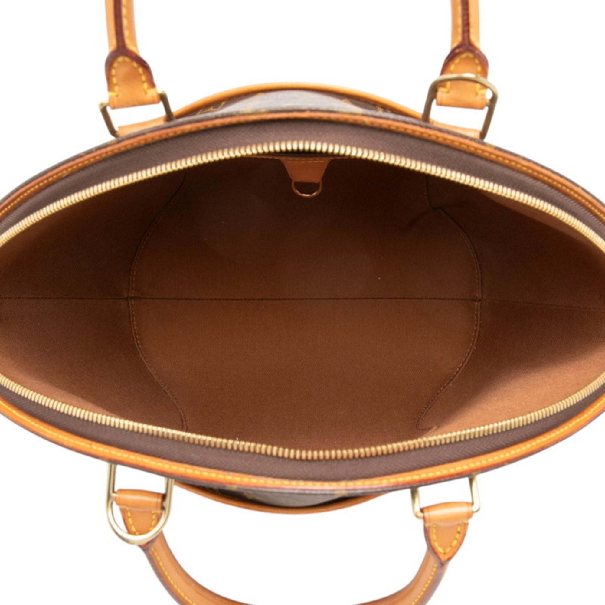 Louis Vuitton Brown Pvc Leather Handbag (Pre-Owned)