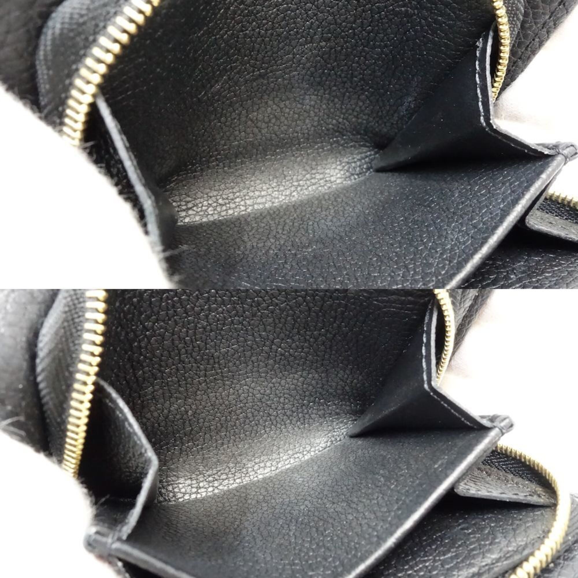 Louis Vuitton Monogram Empreinte Noir Monogram Empreinte Wallet (Bi-Fold) (Pre-Owned)