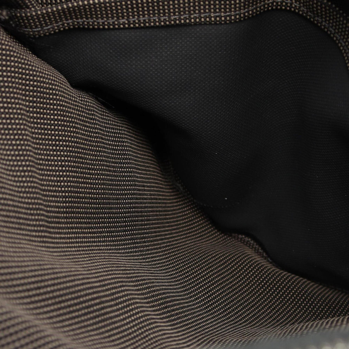 Hermes Gray Nylon Canvas Backpack (Pre-Owned)