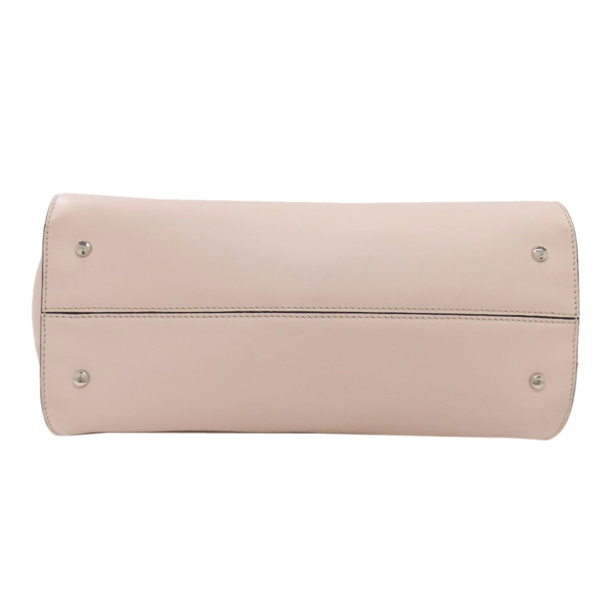 Tod's Pink Leather Tote Bag (Pre-Owned)