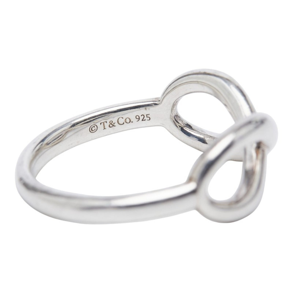 Tiffany Silver 925 Band Ring (Pre-Owned)