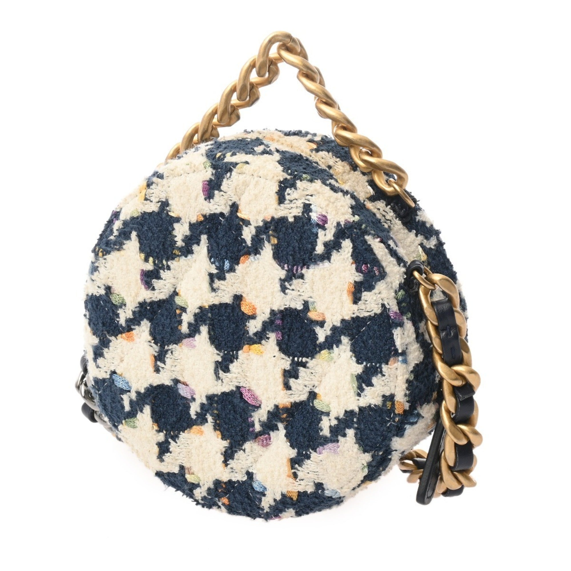 Chanel Multi-Color Tweed Shoulder Bag (Pre-Owned)