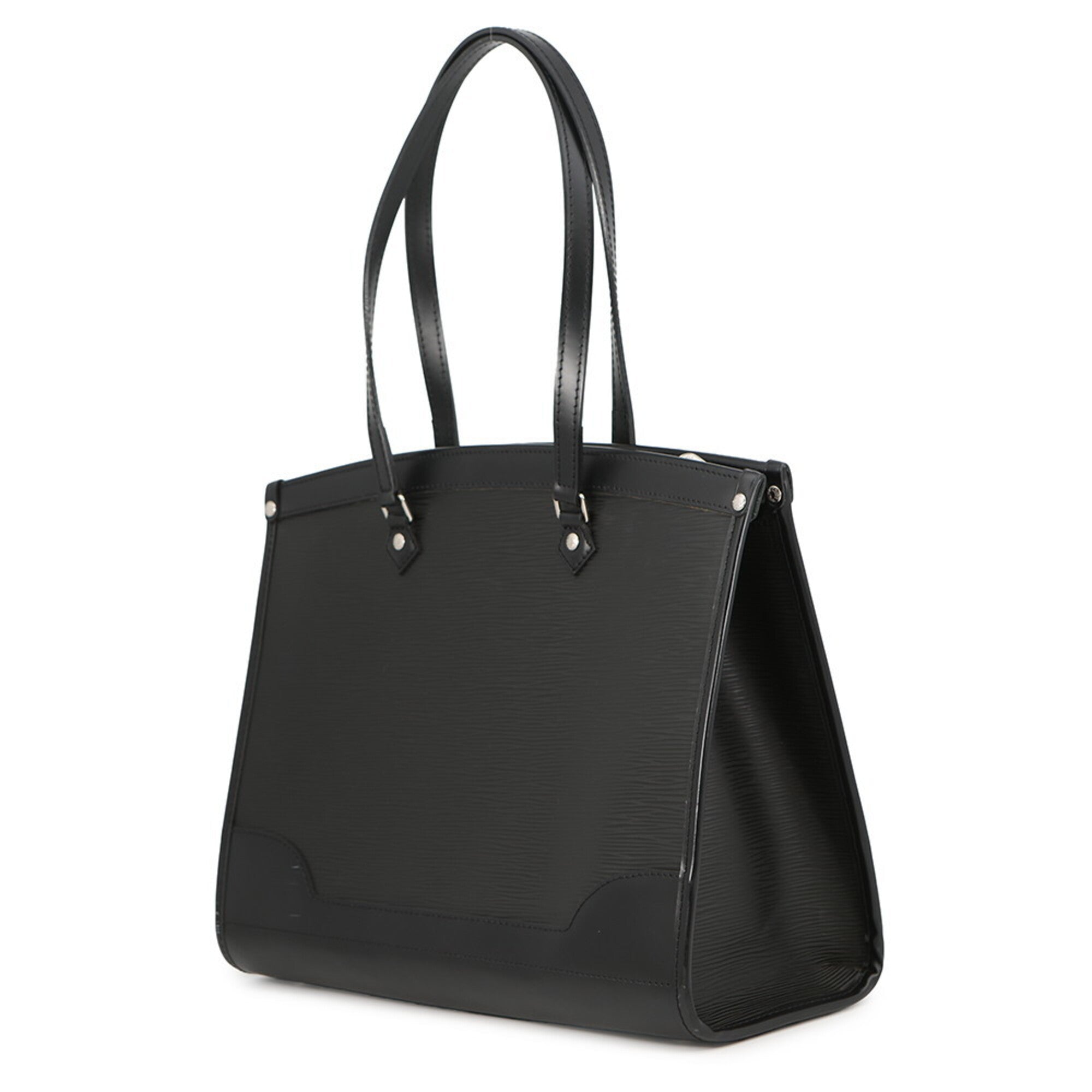Louis Vuitton Epi Black Noir Epi Leather Handbag Tote Bag (Pre-Owned)