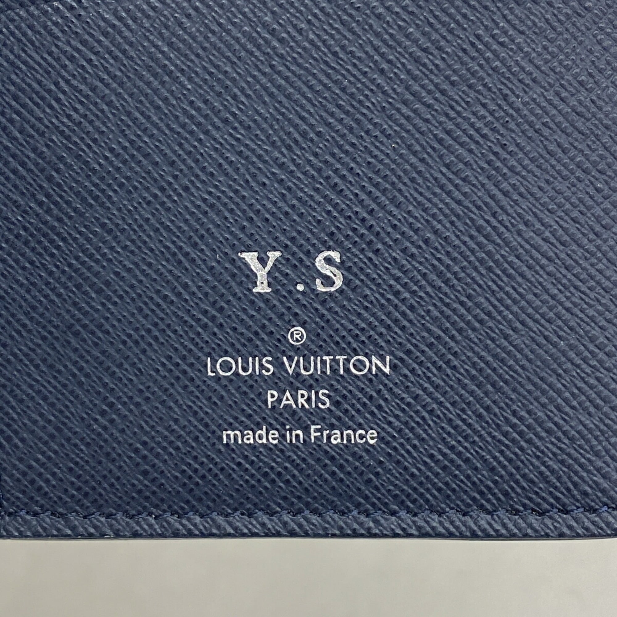 Louis Vuitton Navy Blue Long Wallet (Bi-Fold) (Pre-Owned)