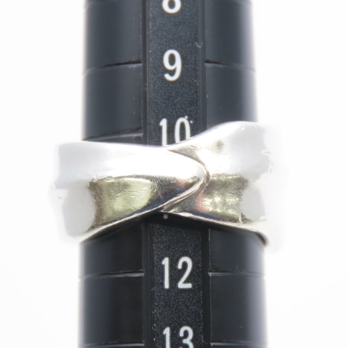 Tiffany Silver Silver 925 Band Ring (Pre-Owned)