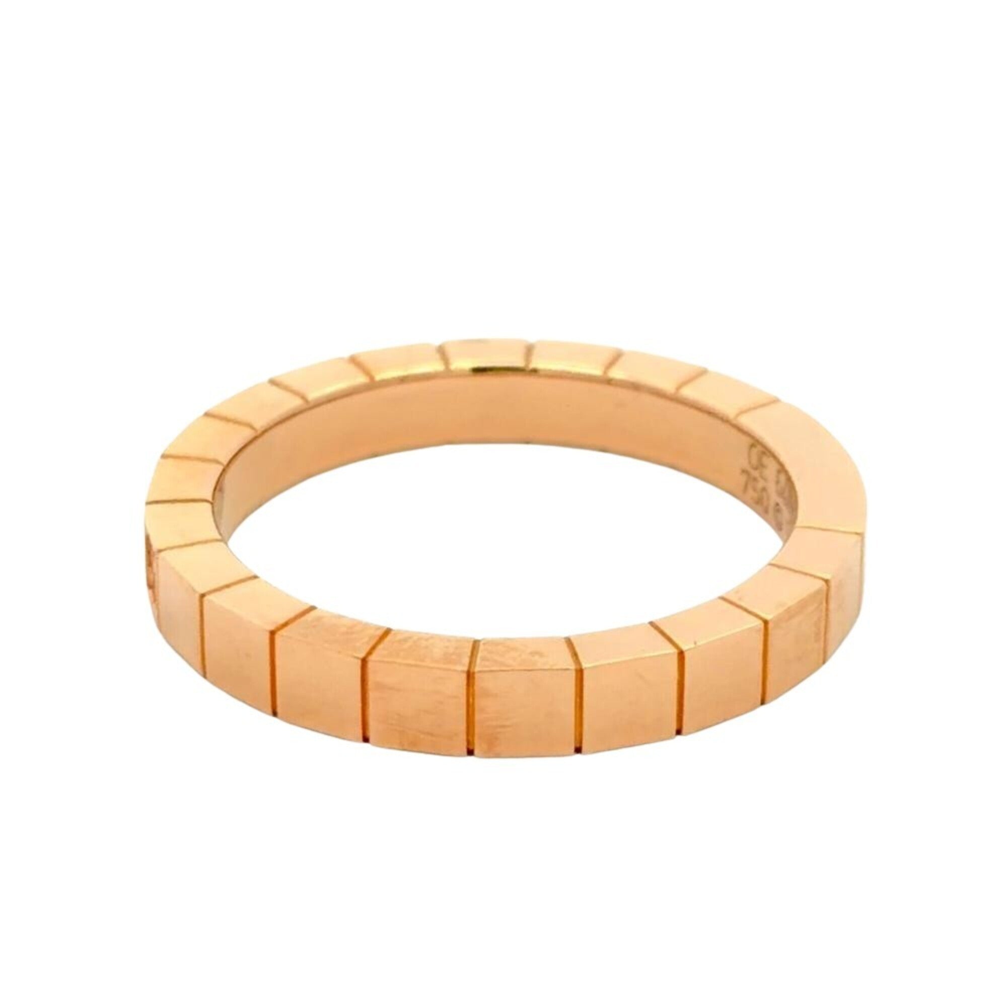 Cartier Lanieres Pink Gold (18K) Band Ring (Pre-Owned)
