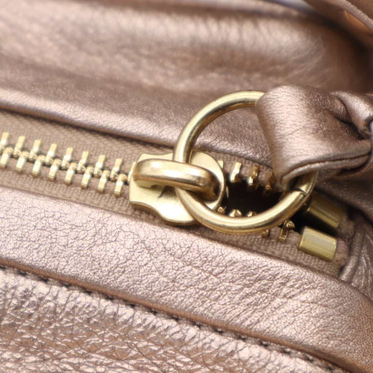 Coach Pink Gold Handbag (Pre-Owned)