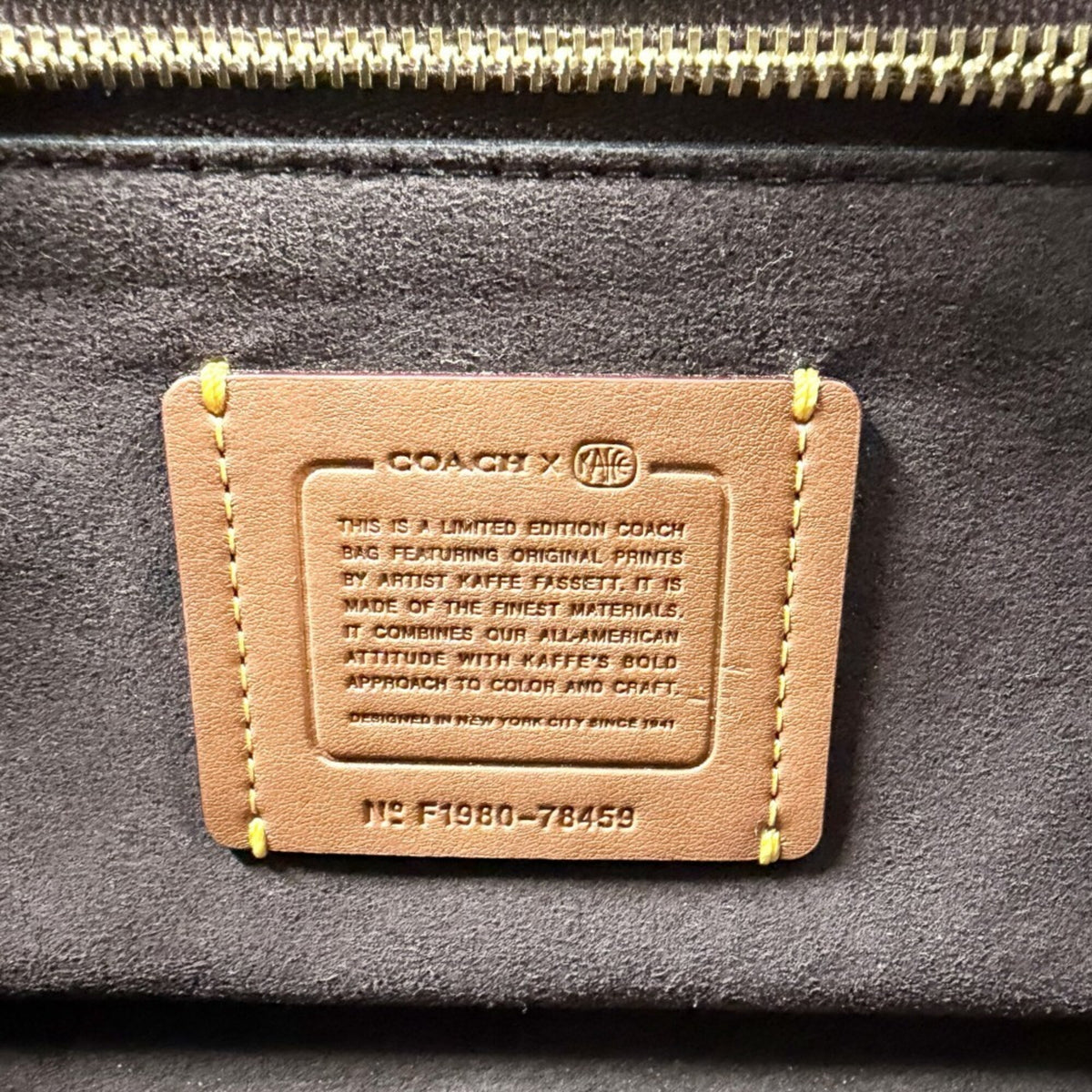 Coach Black Multi-Color Leather Handbag Shoulder Bag (Pre-Owned)