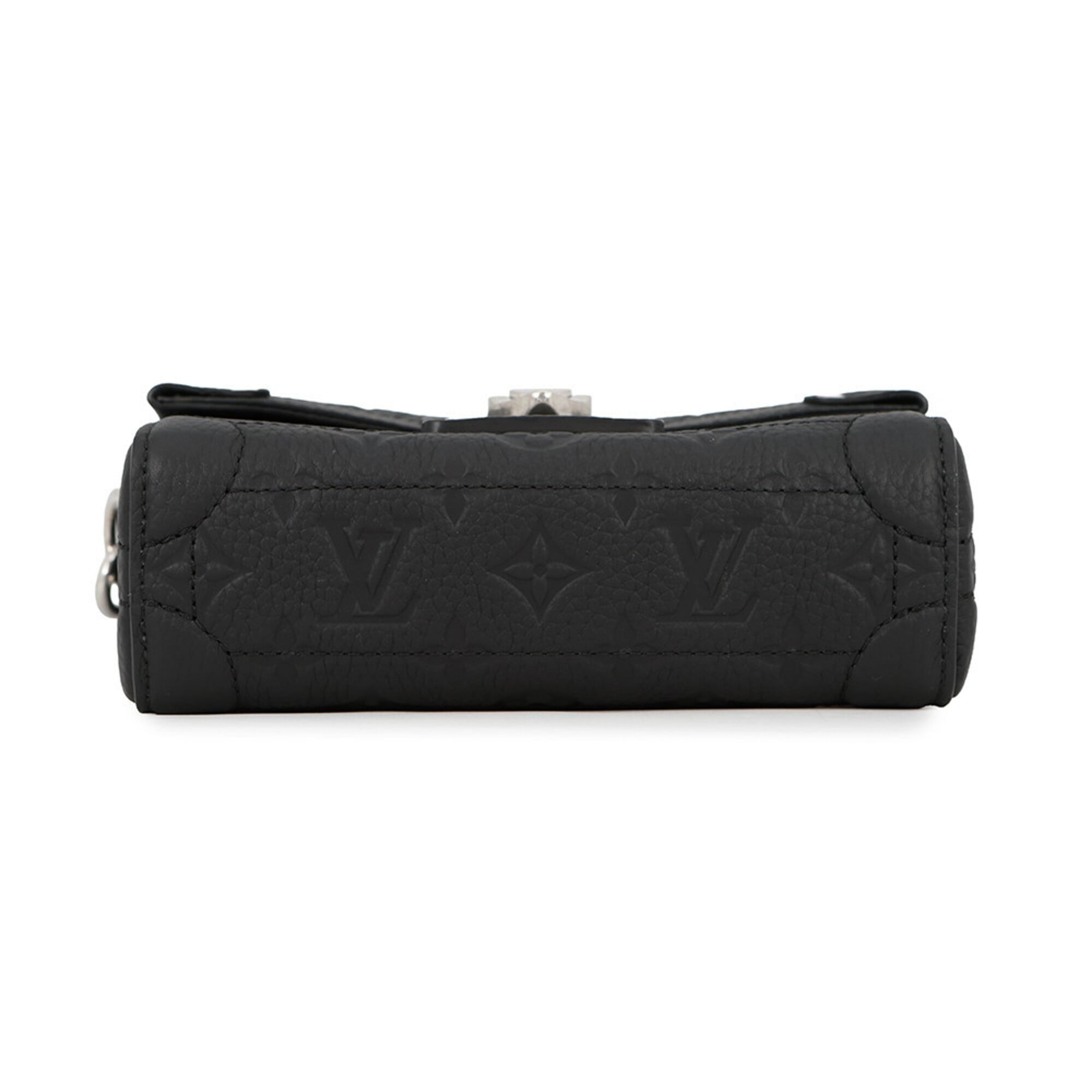 Louis Vuitton Taurillon Black Noir Handbag Shoulder Bag (Pre-Owned)