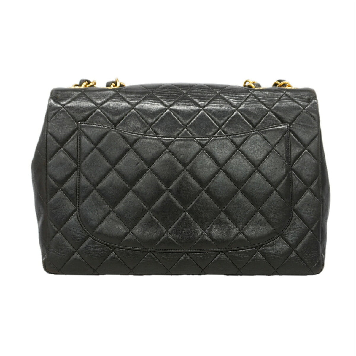 Chanel Black Leather Shoulder Bag (Pre-Owned)