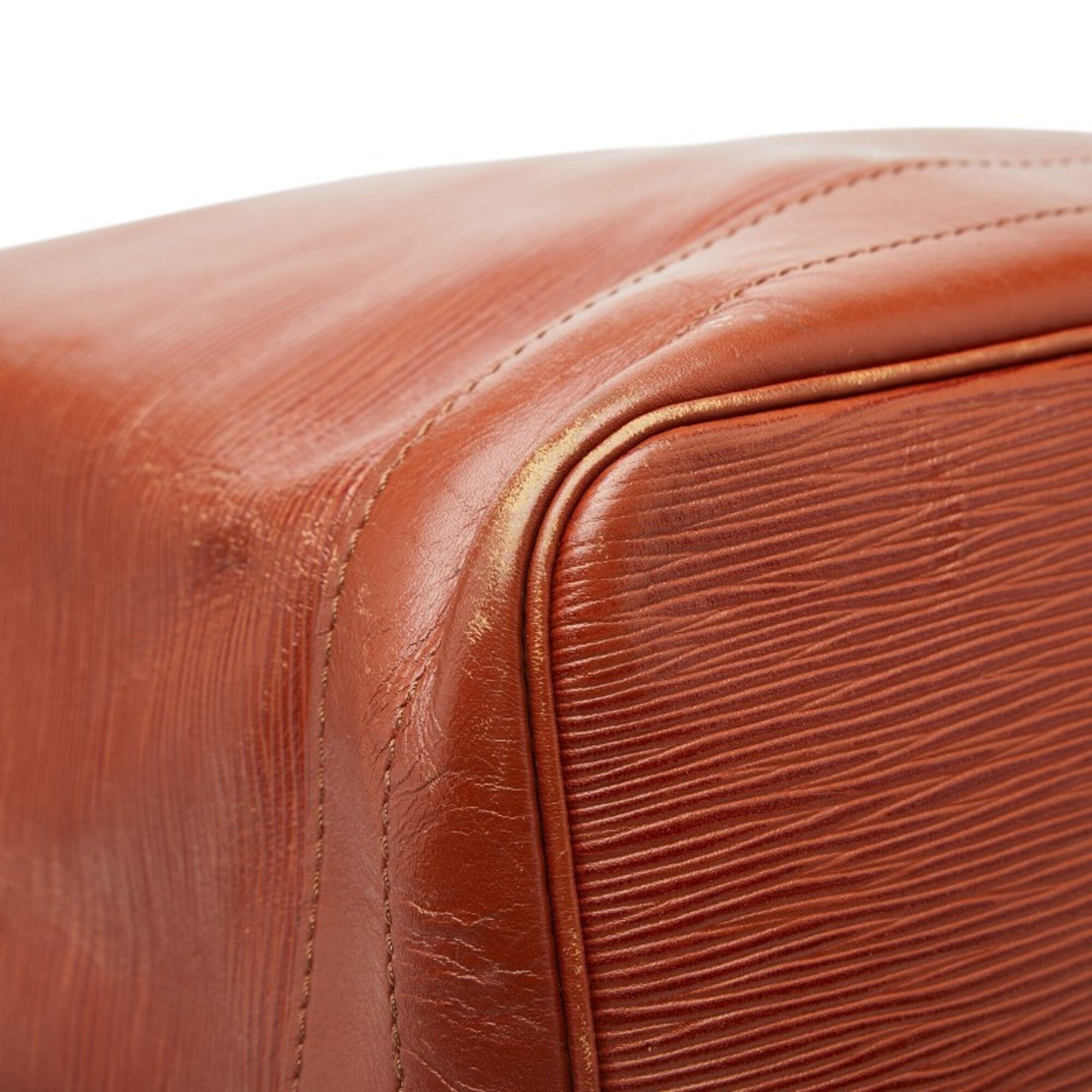 Louis Vuitton Epi Brown Leather Shoulder Bag (Pre-Owned)