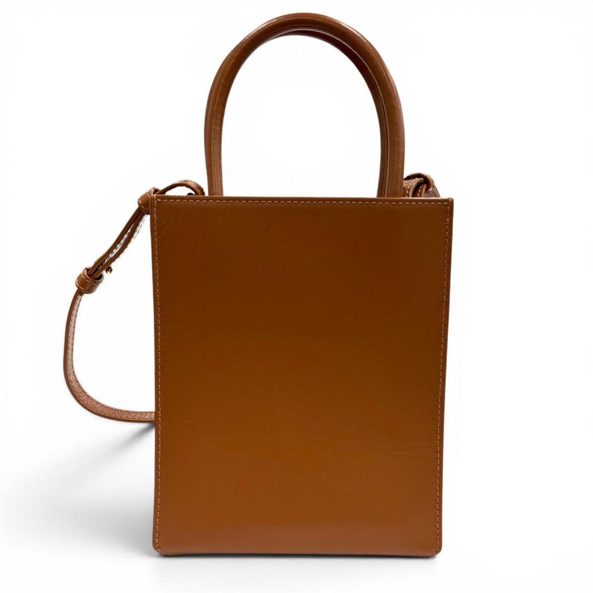 Loewe Leather Shoulder Bag Tote Bag (Pre-Owned)