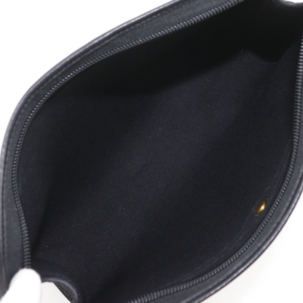 Christian Dior Black Pvc Clutch Bag (Pre-Owned)