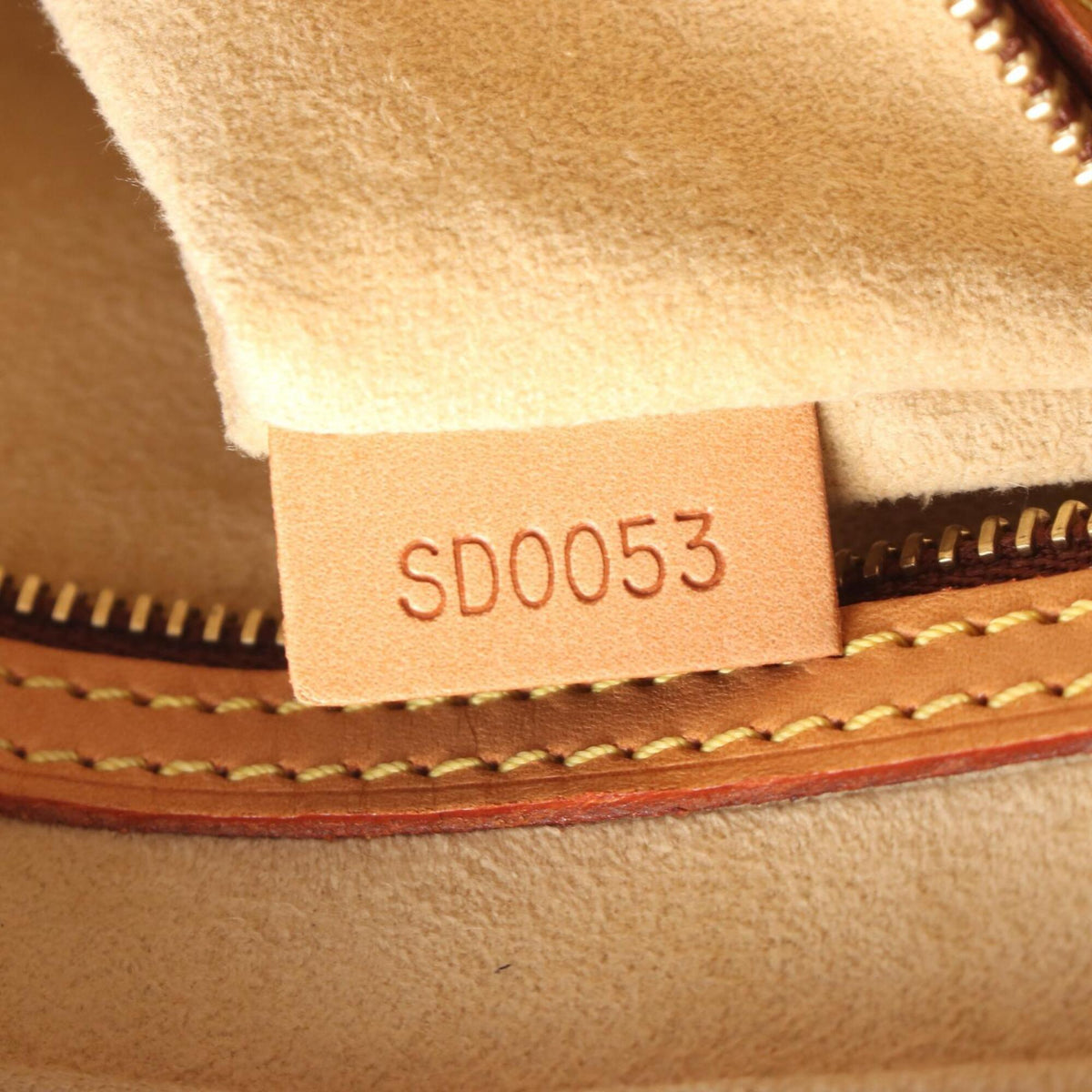 Louis Vuitton Brown Monogram Coated Canvas Handbag Shoulder Bag (Pre-Owned)