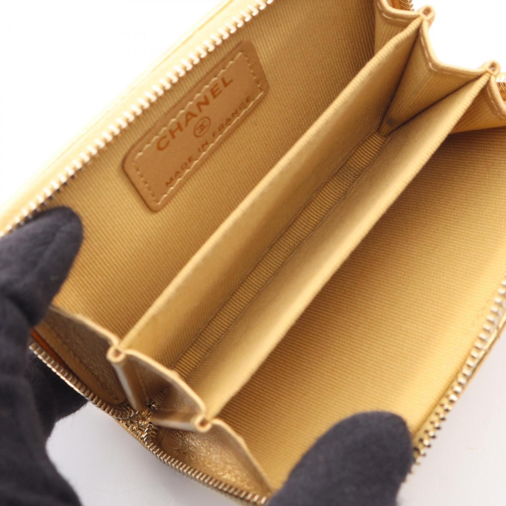 Chanel Grained Calfskin Coin Purse/Coin Case (Pre-Owned)