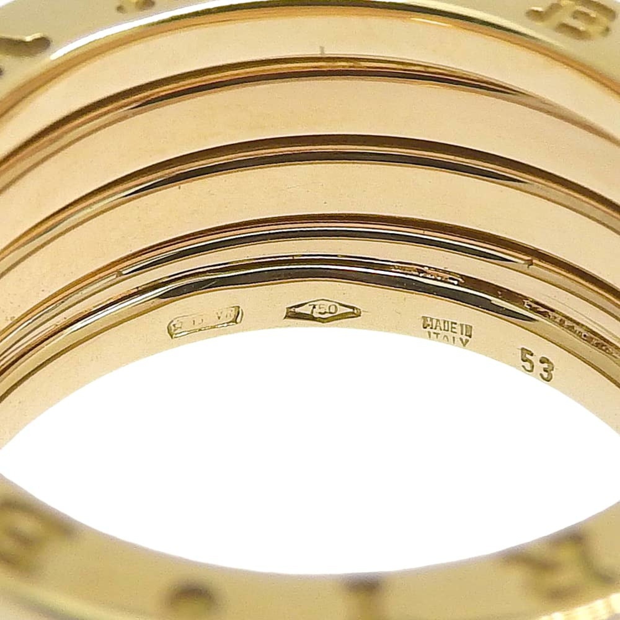 Bvlgari Yellow Gold Yellow Gold (18K) Band Ring (Pre-Owned)