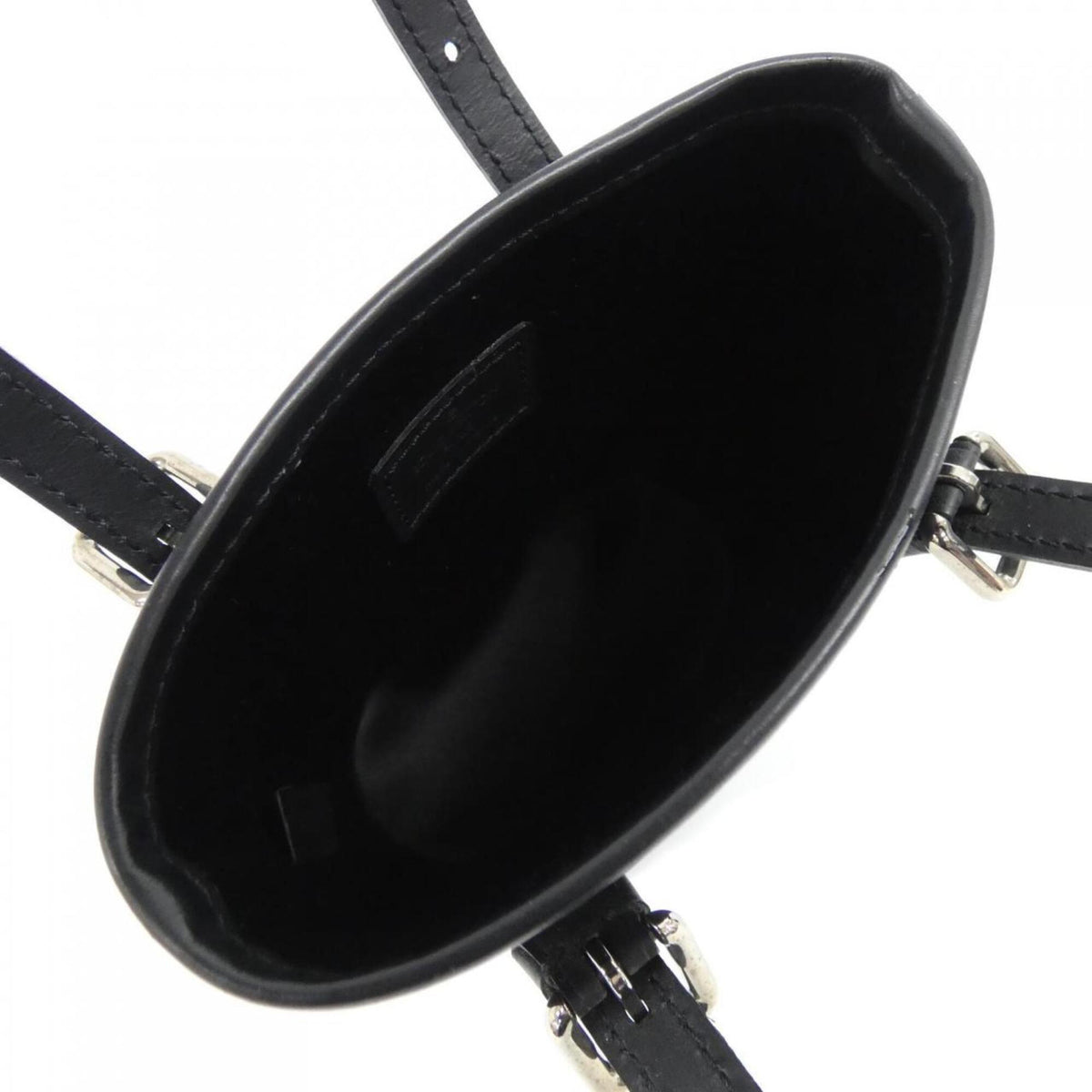 Louis Vuitton Black Satin Handbag (Pre-Owned)